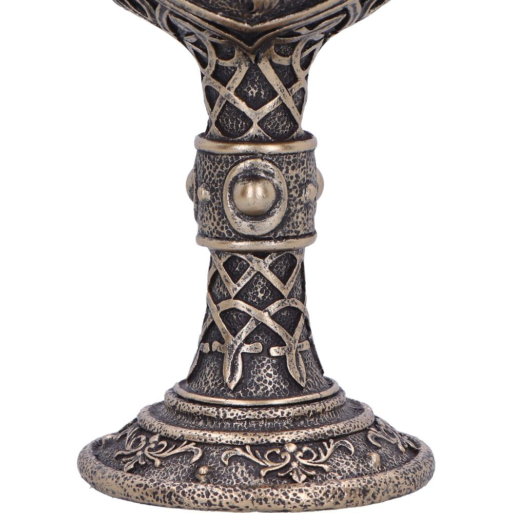 Pocal decorativ cu tematică lup medieval – Wild Thirst Chalice [8]