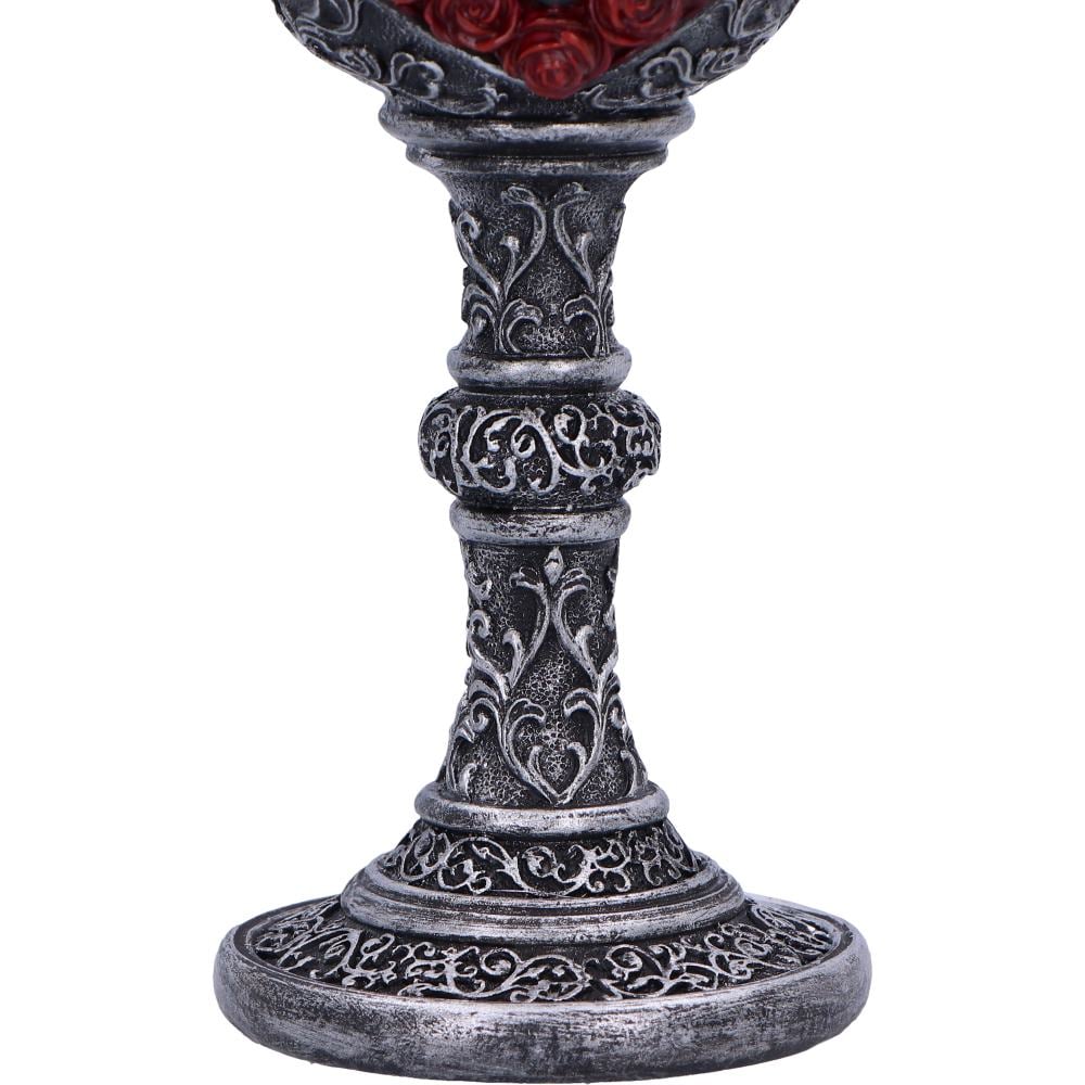 Pocal gotic 'To Have and To Hold' de 19,5 cm – Design cu îndrăgostiți scheletici [8]