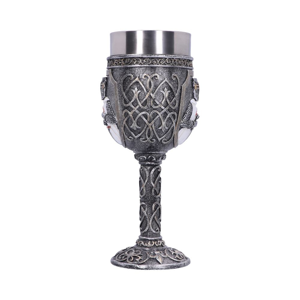 Pocal 'Templar' de 19 cm – Design cu cavaler medieval și detalii aurii [6]