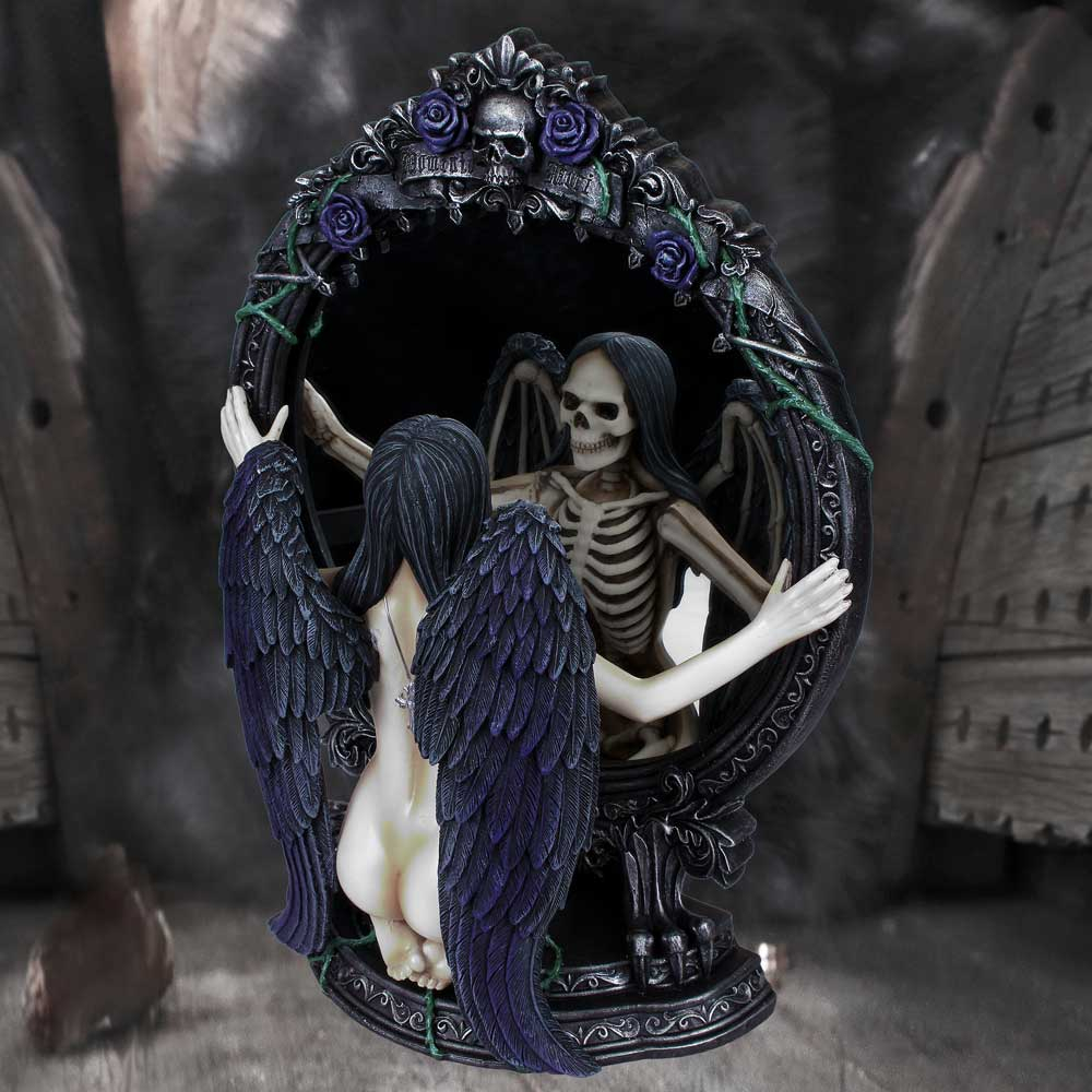 Figurina gotica Fates Reflection – Ornament cu oglinda [2]