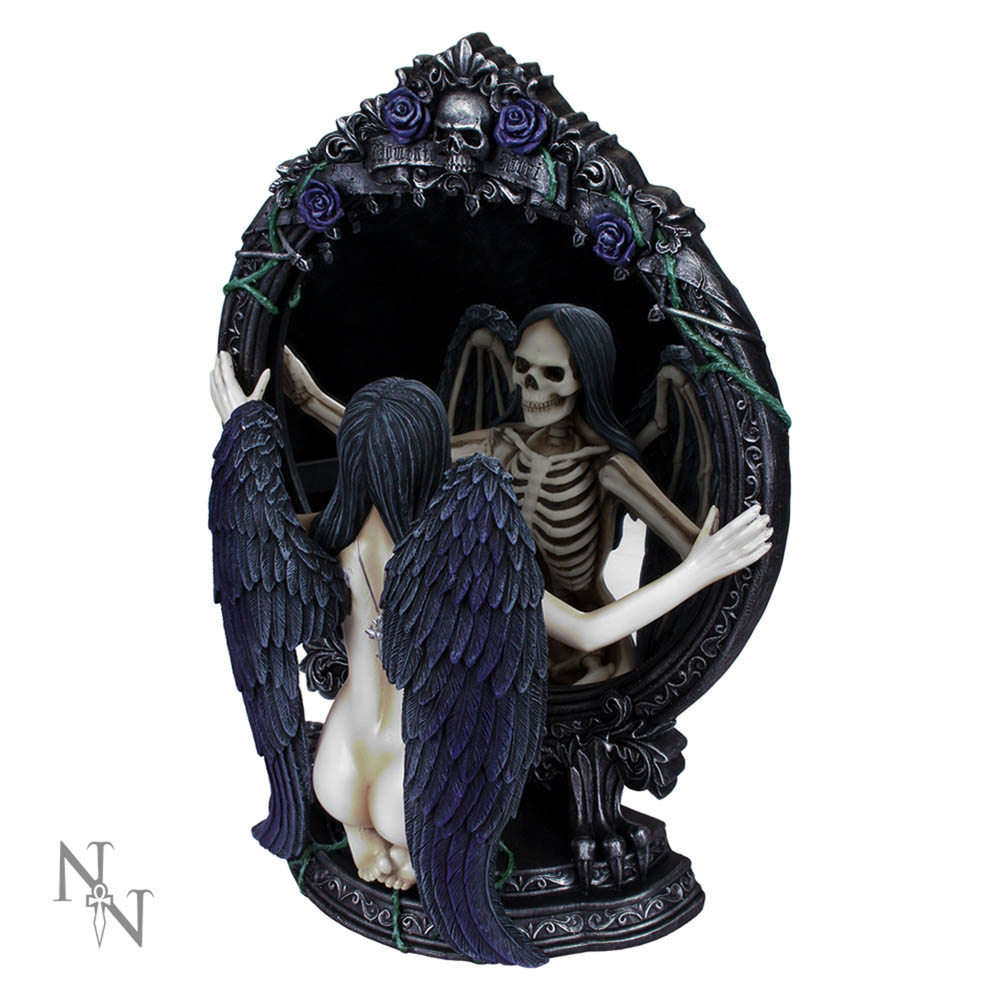 Figurina gotica Fates Reflection – Ornament cu oglinda [1]