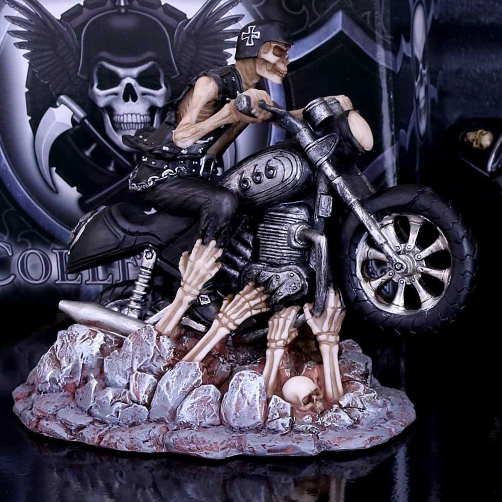 Ride Out of Hell – Figurina Biker Gotica [1]