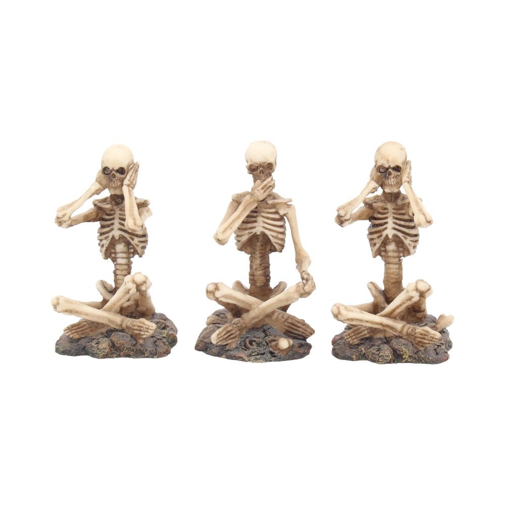 Set figurine "See No, Hear No, Speak No Skeletons" [3]