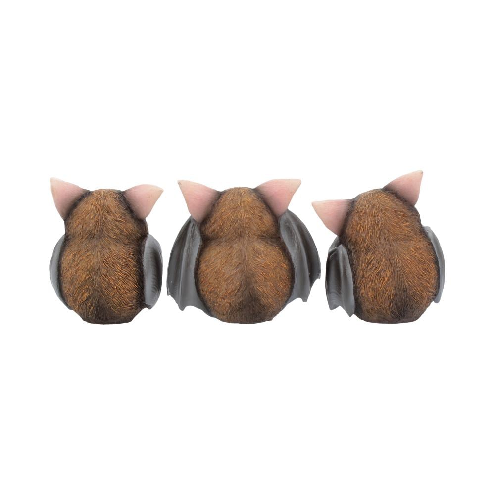 Set figurine Three Wise Bats 8,5 cm - Decoratiuni gotice cu lilieci [5]