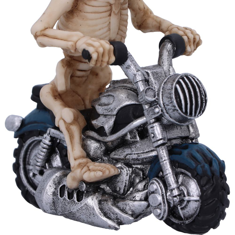 Skelecruiser – Figurina Craniu pe Motocicleta - Decor Gothic Rebel [8]