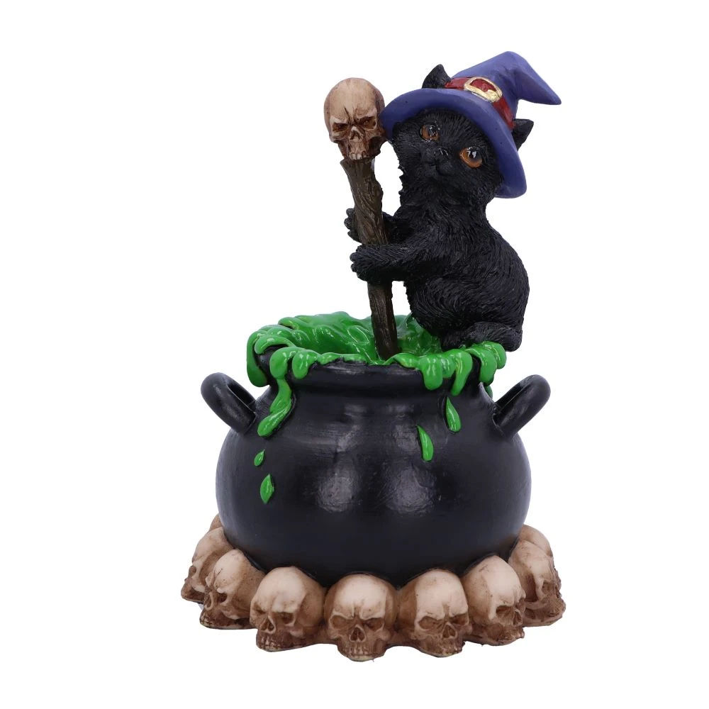 Statueta Spook 12 cm - Pisica neagra si ceaun magic [3]