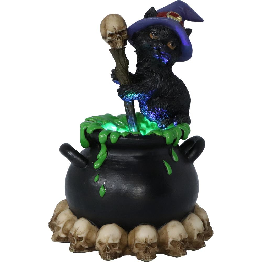 Statueta Spook 12 cm - Pisica neagra si ceaun magic [8]