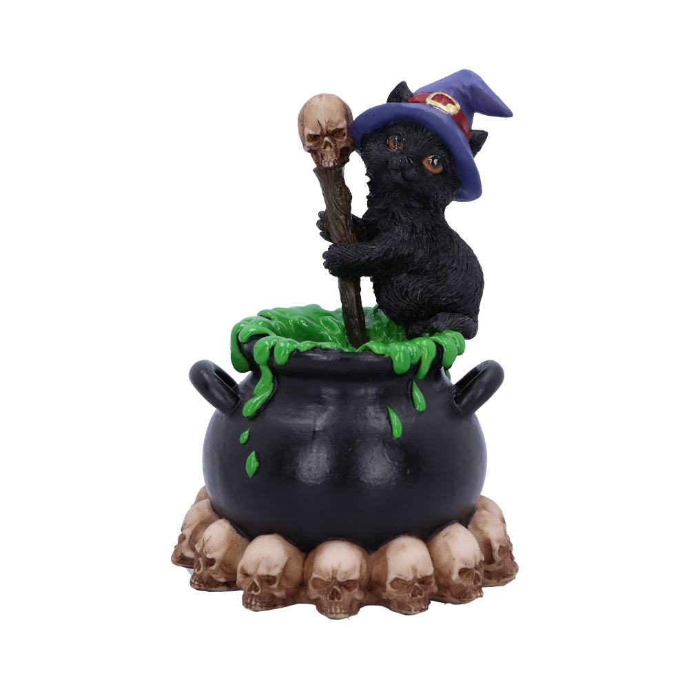 Statueta Spook 12 cm - Pisica neagra si ceaun magic [4]