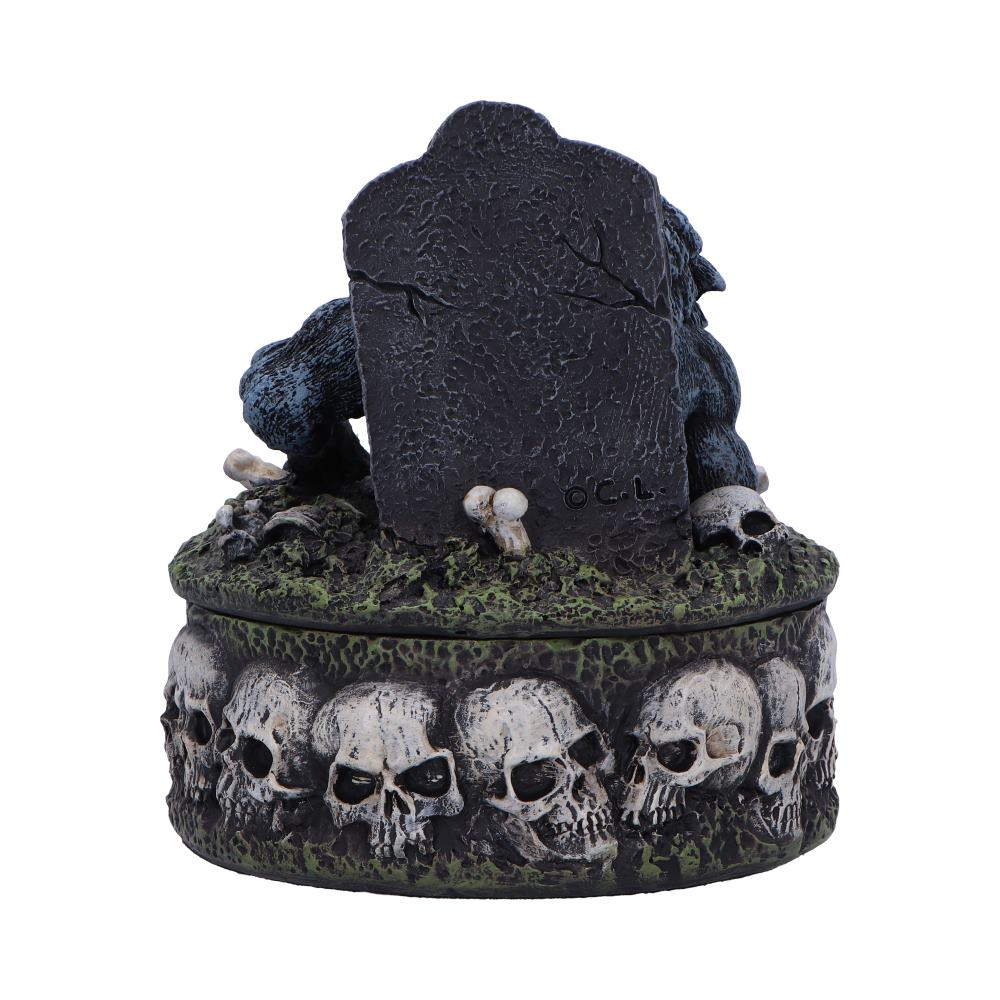 Statueta Treasures of the Lycan – Lup si Craniu [5]