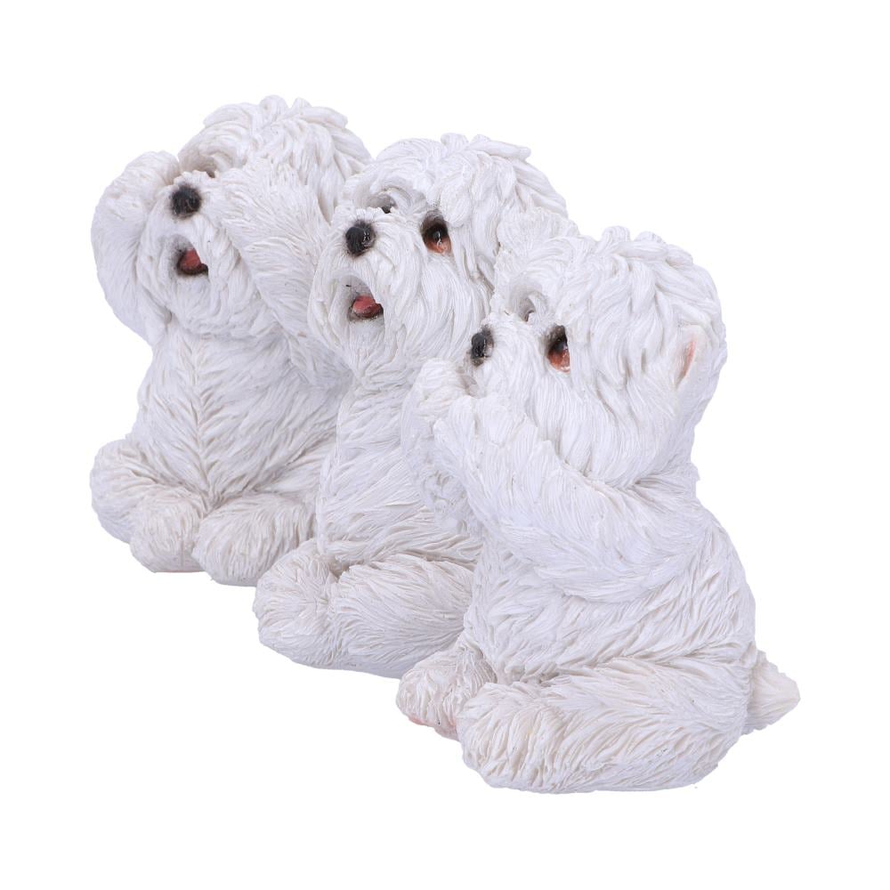 Three Wise Westies – Figurine Westie "Nu vad, nu aud, nu vorbesc"​ [6]