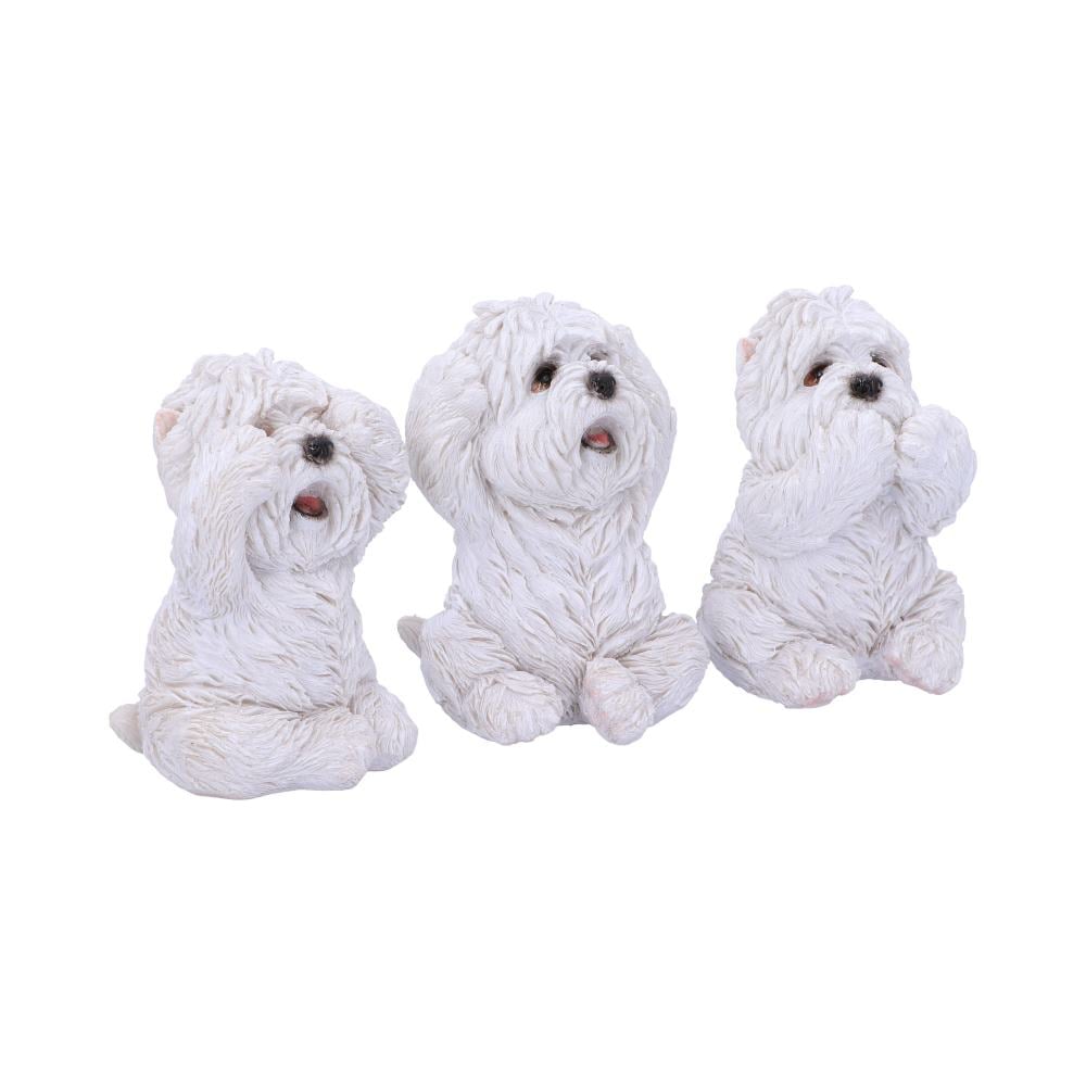 Three Wise Westies – Figurine Westie "Nu vad, nu aud, nu vorbesc"​ [5]