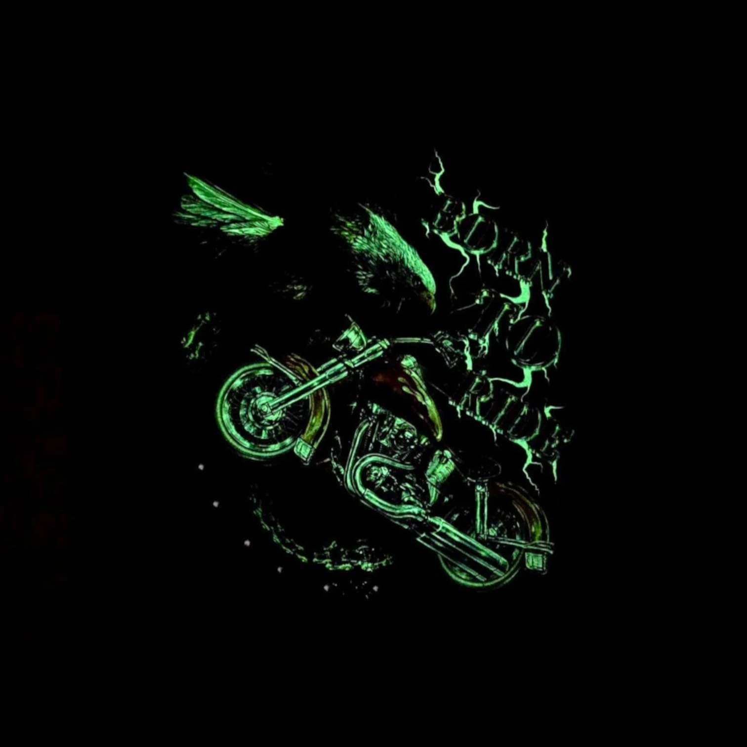 tricou-born-to-ride-vultur-motocicleta-glow-in-the-dark [2]