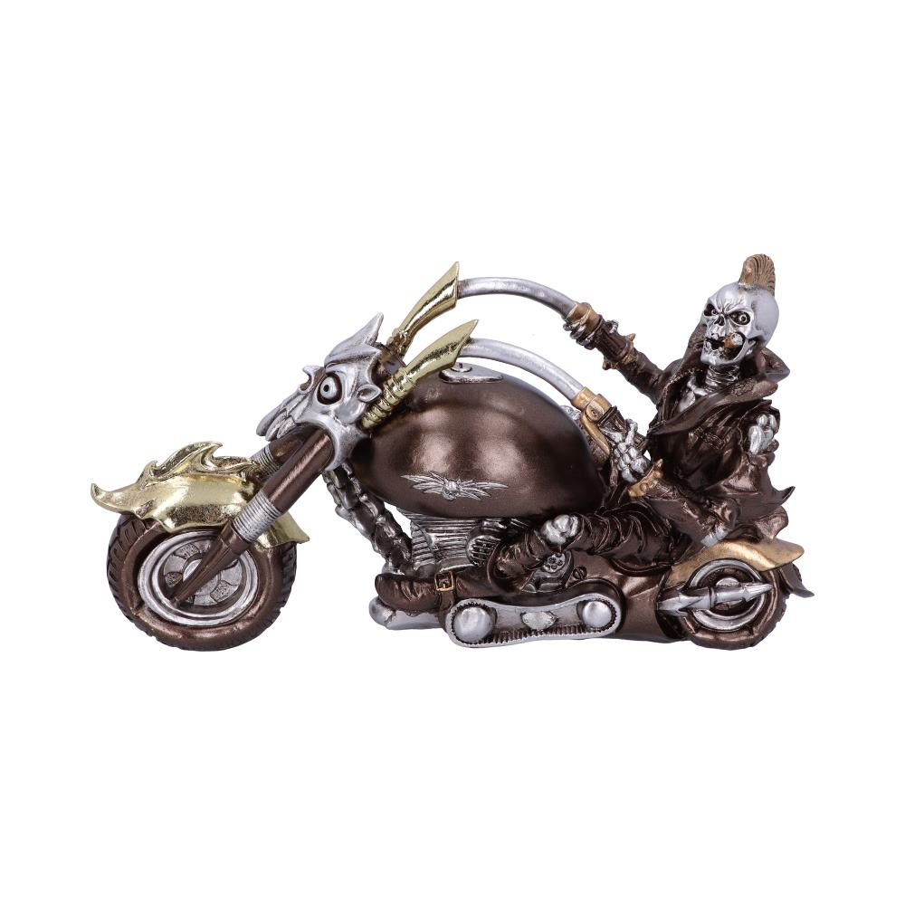 Wheels of Steel – Figurina Biker Steampunk [4]