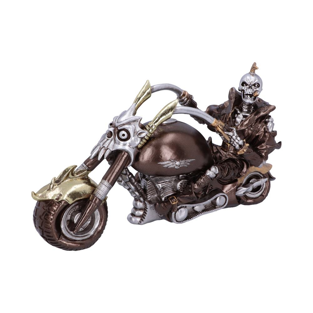 Wheels of Steel – Figurina Biker Steampunk [3]