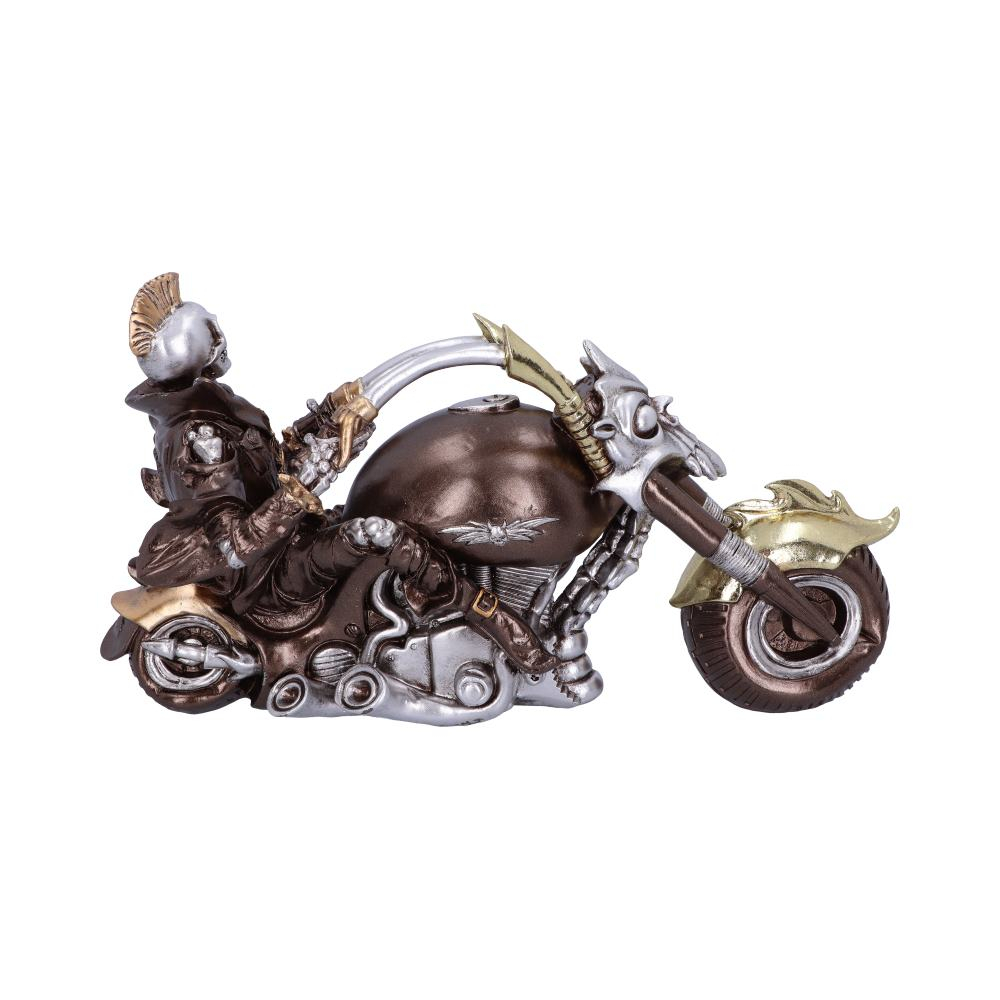 Wheels of Steel – Figurina Biker Steampunk [5]