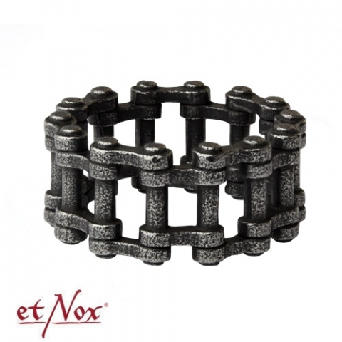 Inele - Inel etNox „Bike Chain” – Design lanț de bicicletă