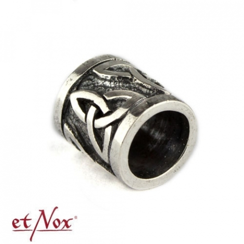 Margea barba sau par din argint - etNox Beard or Hair Bead, Silver [1]