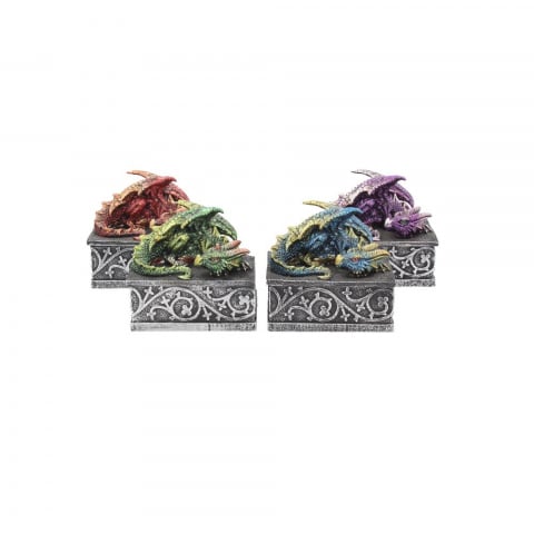 Figurine & Decor cu Dragoni - Cutie de Bijuterii Dragon Safehold – 8,4 cm