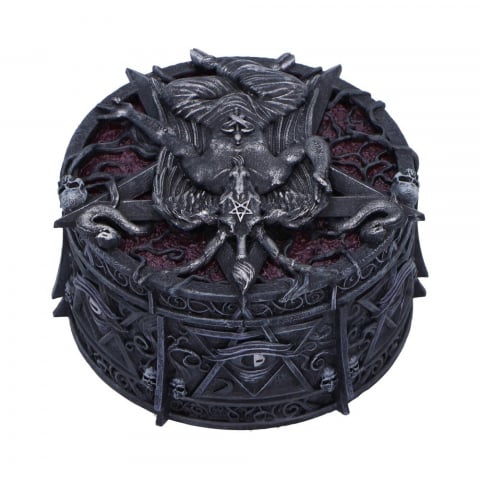 Cutie de bijuterii Hoard of the Baphomet – Design gotic [4]