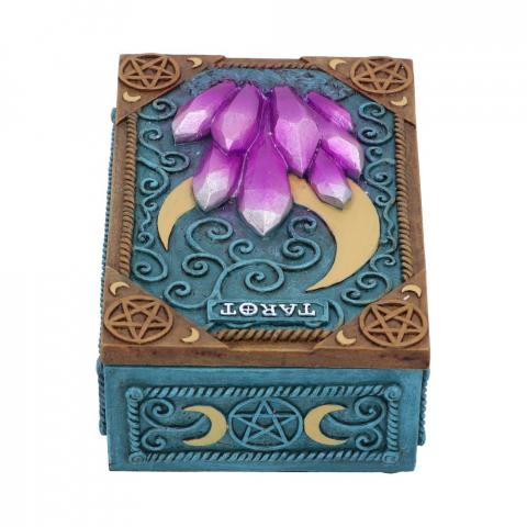 Cutie Decorativa cu Cristale si Simboluri Wiccane - Crystalline Box [4]