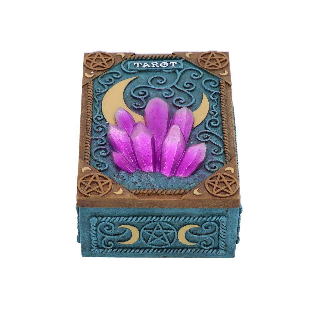 Cutie Decorativa cu Cristale si Simboluri Wiccane - Crystalline Box [1]