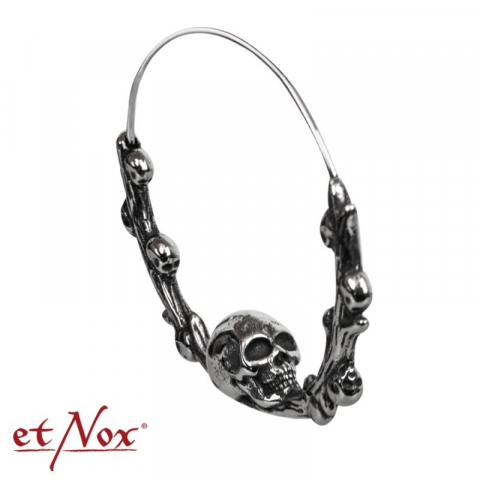 Cercei etNox „Skulls” – bijuterie gotică din oțel inoxidabil [2]