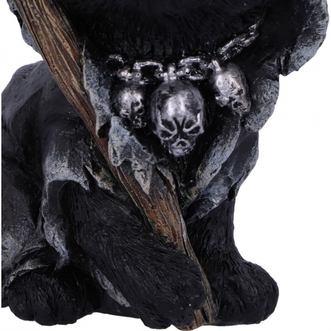 Figurina Amara – Pisica Grim Reaper, 10,2 cm [7]