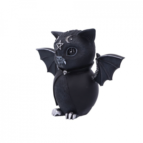 Figurina Beelzebat 13,5 cm - Decoratiune gotica cu liliac si simboluri oculte [2]