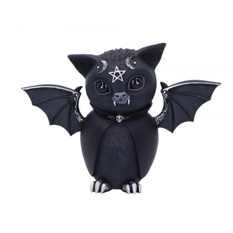 Decor - Figurina Beelzebat 13,5 cm - Decoratiune gotica cu liliac si simboluri oculte