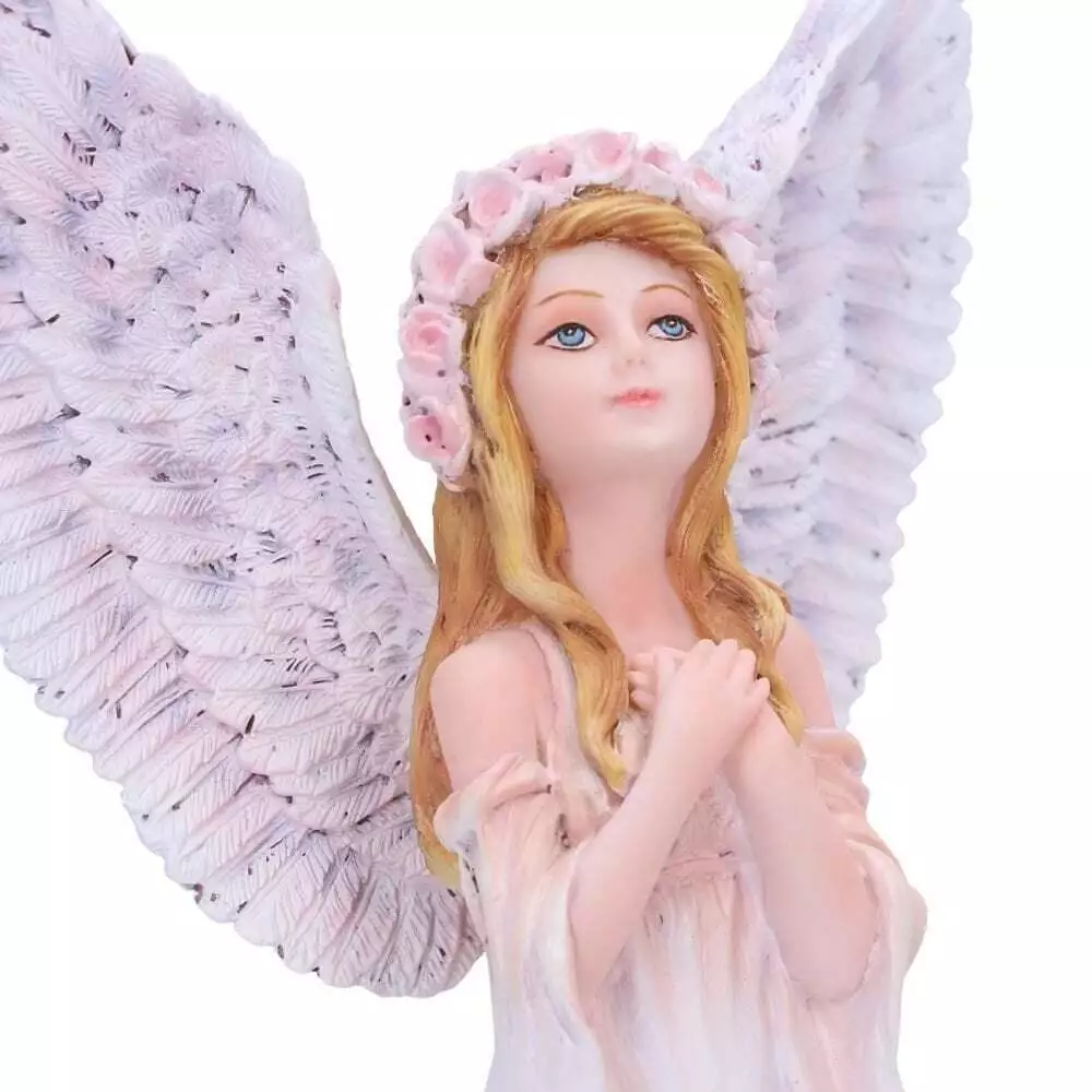 Figurină Înger Bellerose – Decor Fantasy Angelic, Rășină, Detalii Pictate Manual [2]