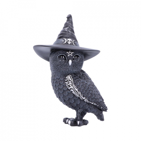 Owlocen Witches Hat Occult Owl Figurine [3]