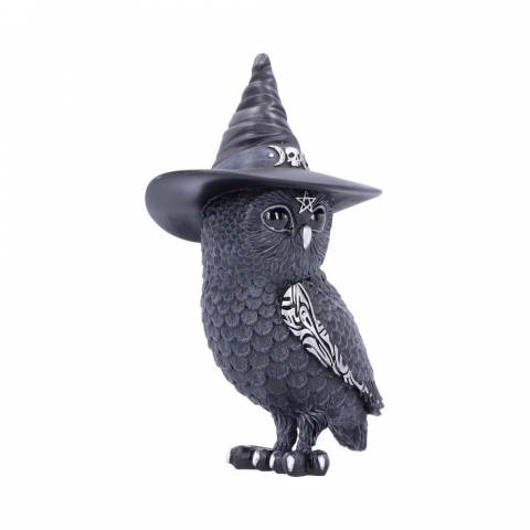 Owlocen Witches Hat Occult Owl Figurine [6]