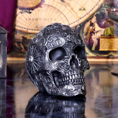Cranii Gotice - Figurina Craniu "Baphomet's Worship Skull"