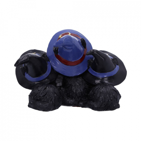 Figurina Familiar Felines – Pisici Negre cu Pălării de Vrăjitoare [4]