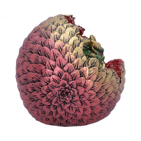 Figurină Geode Home (Green) – Pui de Dragon în Ou Geodă, 10,7 cm [4]