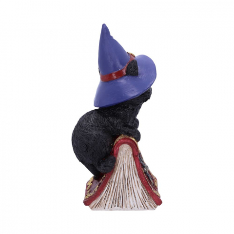 Figurină Hocus – Pisică Neagră Familiară și Carte de Vrăji, 12,7 cm [5]