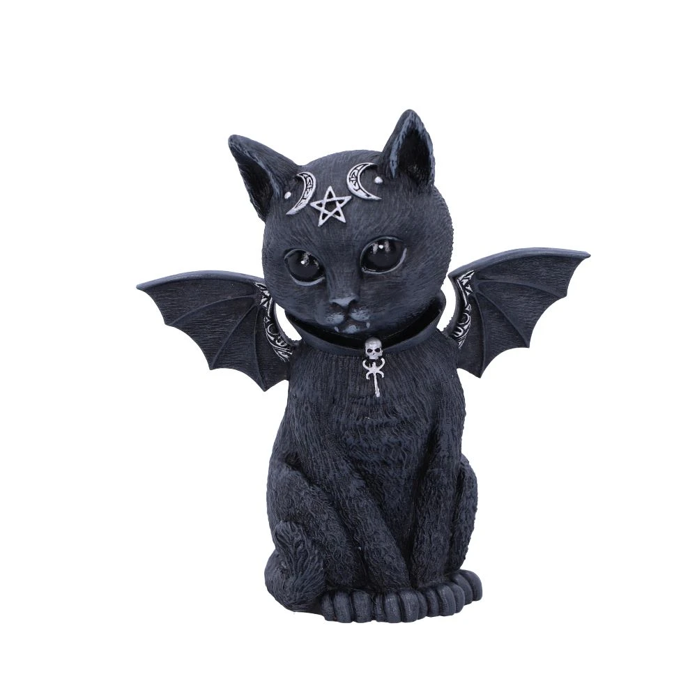 Figurină Malpuss – Pisică gotică cu aripi de liliac [1]
