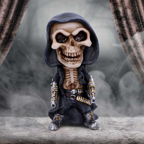 Decor - Figurina Mechanical Reaping 18 cm - Reprezentare mecanizata a Grim Reaper