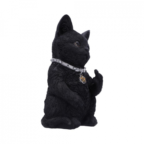 Figurină Pisică Neagră – Cattitude, Decor Gothic & Wiccan [5]