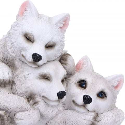 Figurina Sleepy Pups 14 cm - Pui de lup adorabili odihnindu-se [6]