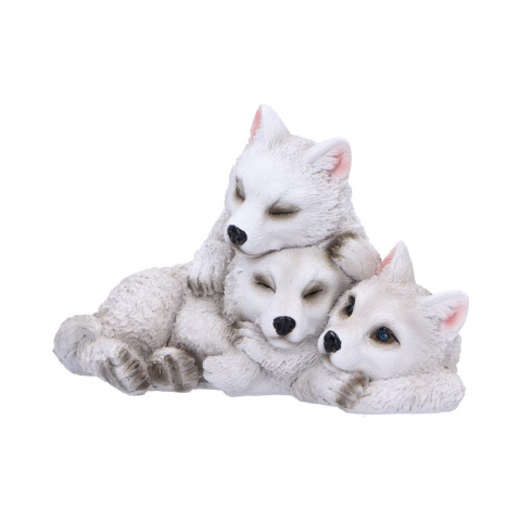 Figurina Sleepy Pups 14 cm - Pui de lup adorabili odihnindu-se [3]