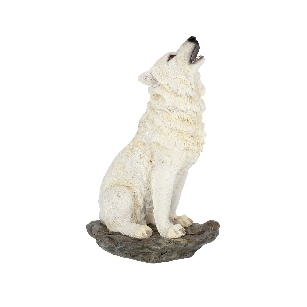 Figurina Storm's Cry – Lup Alb, 20 cm [1]