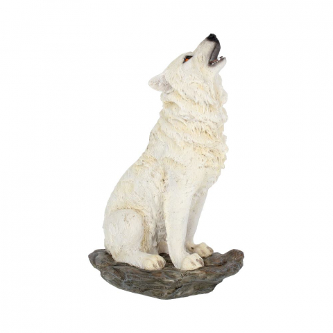 Figurina Storm's Cry – Lup Alb, 20 cm [2]