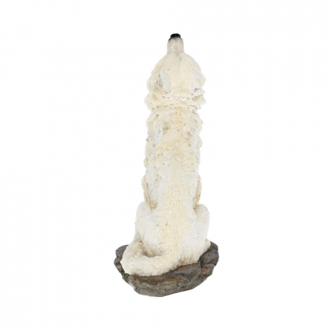 Figurina Storm's Cry – Lup Alb, 20 cm [6]