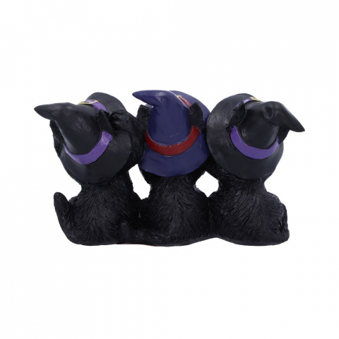 Figurine Three Wise Black Cats – Pisici negre intelepte [4]