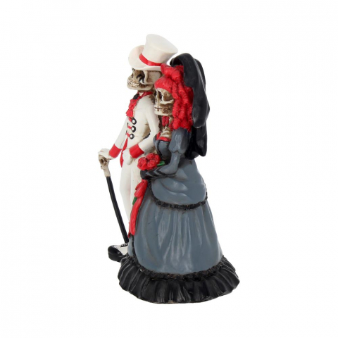 Figurina Nunta Gotica cu Mire si Mireasa Schelet [2]