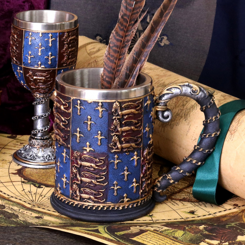 Halbă - Halba Medievala Nemesis Now – Design Heraldic, 14 cm