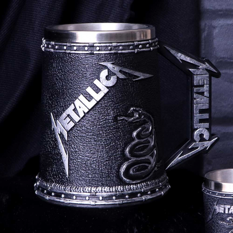 Gothic - Halbă "Metallica - The Black Album" 15,5 cm