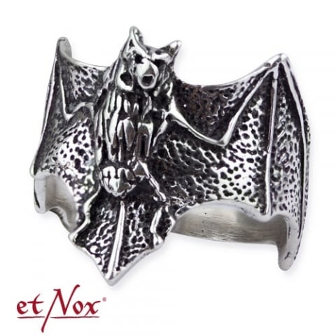 Inele - Inel etNox „Bat” – Design liliac din oțel inoxidabil