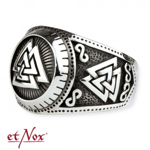 Inele - Inel etNox "Knot of Wotan" din oțel inoxidabil